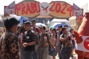 Gambar persiapan student festival Prabu 2024 (Sumber: Fotografi Warta Kema)