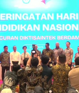 Peluncuran Diktisaintek Berdampak oleh Kementerian Pendidikan Tinggi, Sains, dan Teknologi (Sumber: Kanal YouTube Kemendiktisaintek)