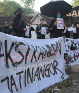 Aksi Kamisan Jatinangor (WARTA KEMA/Kris Meitha Paulina, Razan Jayaputra Partadinata)