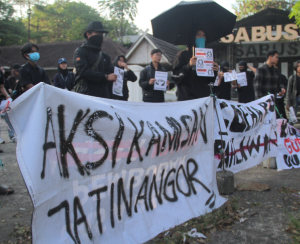 Aksi Kamisan Jatinangor (WARTA KEMA/Kris Meitha Paulina, Razan Jayaputra Partadinata)