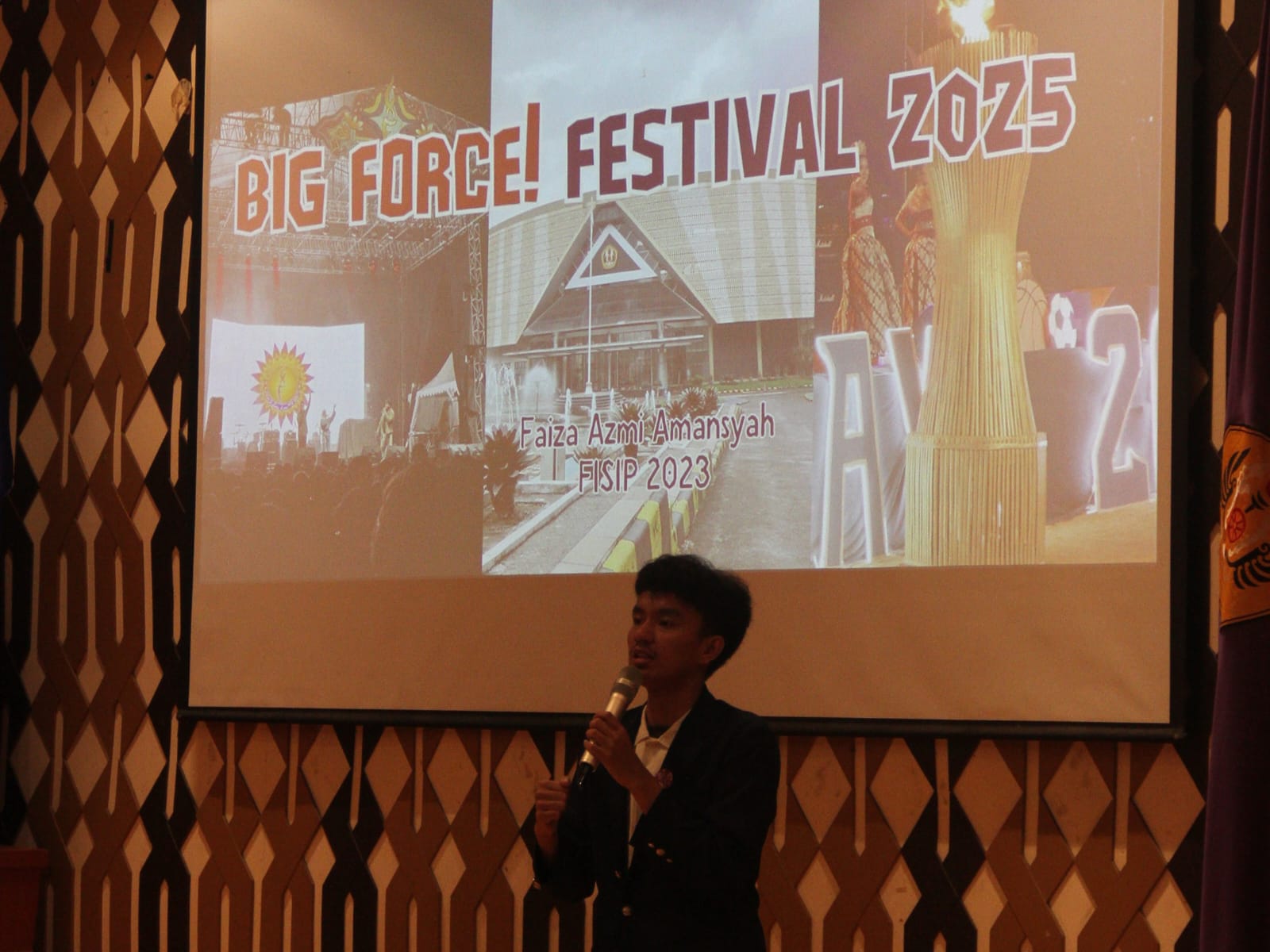 Pelaksanaan Uji Publik BIG FORCE! Festival di Auditorium Bale Santika Warta Kema / Fotografi Warta Kema