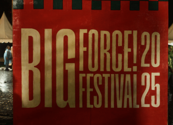 Papan tanda Big Force! Festival 2025 (Foto: Razan Jayaputra Partadinata / Fotografi Warta Kema)